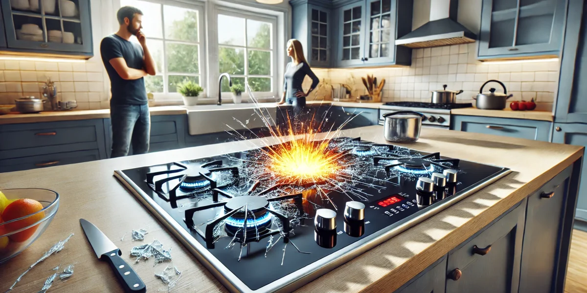 glass electric cooktop