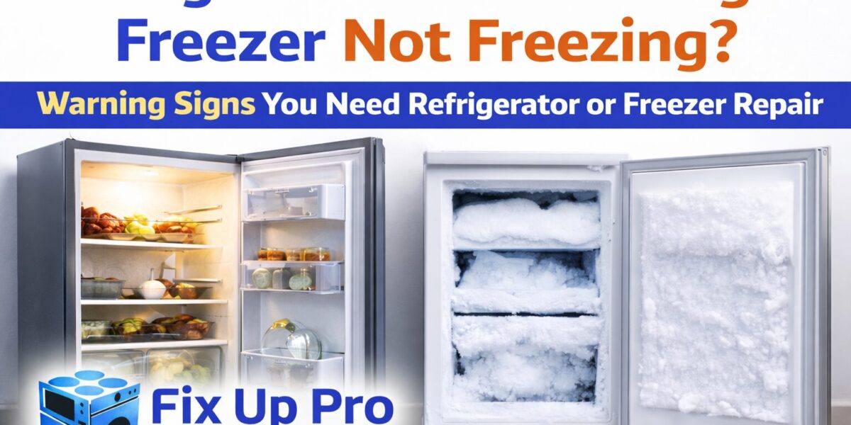 Refrigerator and freezer repair in Winnipeg – ice buildup and cooling problems